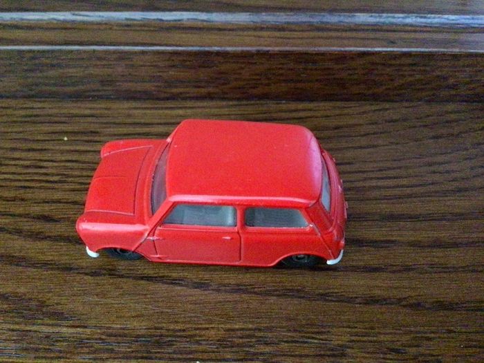 Vintage 1980s Corgi Red Mini Die cast