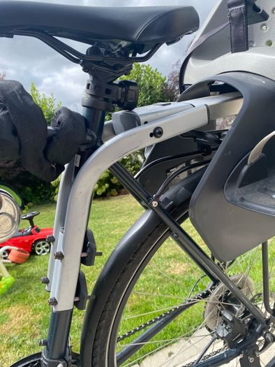 Bike seat for child