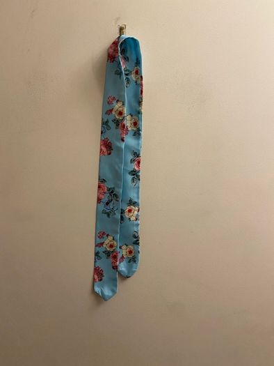 Blue floral dress (age 3-4)