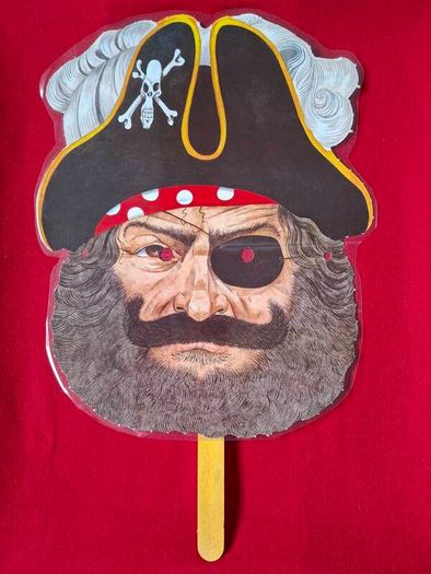 Halloween Hand Held Masks (Laminated)