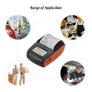 Portable USB Wireless BT 58mm Thermal Receipt Printer Mobile POS Label Printer Image 4