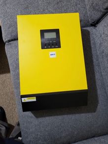 5000W Hybrid Solar Power Inverter 48v 230vac Grid Tied + Off Grid 80A MPPT Solar Charger 450vdc PV Input