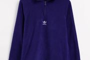 Adidas half zip fleece jumper