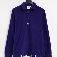 Adidas half zip fleece jumper
