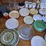 Vintage green John Tams plates Image 6