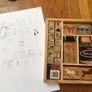 Horse themed craft rubber stamps set. Image 2