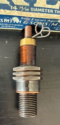 Vintage KLG 690LR Spark Plug in Original Box