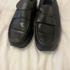 black loafers shoes