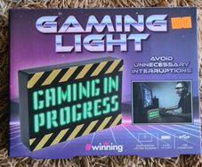 Gaming in progress light