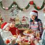 52Feet/16M Christmas Garland Decorations - Non-Lit Soft Green Holiday Decor for Outdoor or Indoor Use - Home Garden Artificial Greenery or Wedding Party,Stairs Image 5