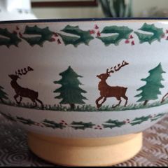 Nicholas Mosse Reindeer Bowl
