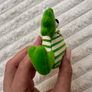 Vintage Rare Moose Smelly Bellys Spizza Spearmint Plush approx. 9.5 cm. Used Please see photos Image 6