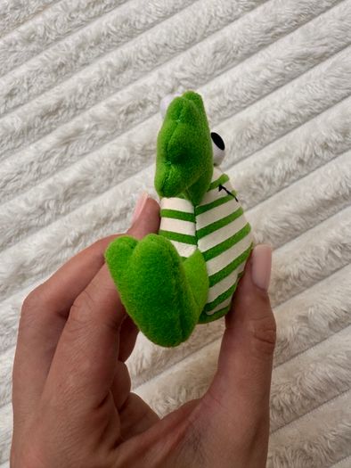 Vintage Rare Moose Smelly Bellys Spizza Spearmint Plush approx. 9.5 cm. Used Please see photos