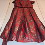 gorgeous floral wide pleat midi dress from Amber. RRP 180 Image 2