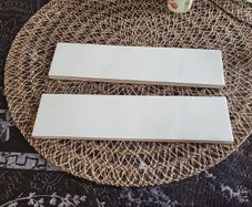 gazzini ceramic white glossy kitchen tiles 17 packs