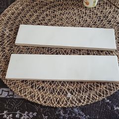 gazzini ceramic white glossy kitchen tiles 17 packs