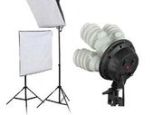 Continuous Soft Box Light Kit 4 Head