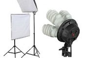 Continuous Soft Box Light Kit 4 Head