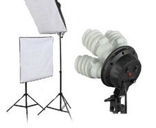 Continuous Soft Box Light Kit 4 Head