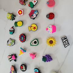 Shoe decorations, charms