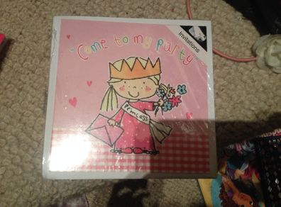 Princess Party invites