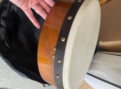 bodhran and carry case