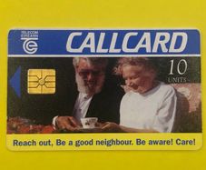 Callcard 1137 Reach Out 1996 Ronnie Drew Gemplus Variations