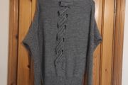 Sarah Pacini wool mix designer sweater
