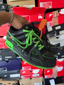 Nike Air Rubber Dunk Off White Green Strike CU6015-001