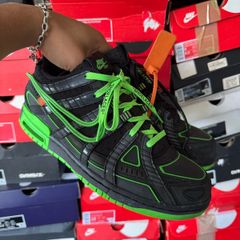 Nike Air Rubber Dunk Off White Green Strike CU6015-001