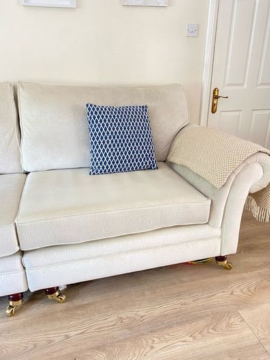 Cream couch