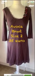 dress Avoca tunic dress size 2 (10-12)