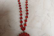 Costume  Necklace &amp; Matching  Earrings.  Length  - 10.5".   SALE - HALF PRICE  Not Available Anymore.