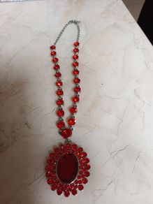Costume  Necklace & Matching  Earrings.  Length  - 10.5".   SALE - HALF PRICE  Not Available Anymore.