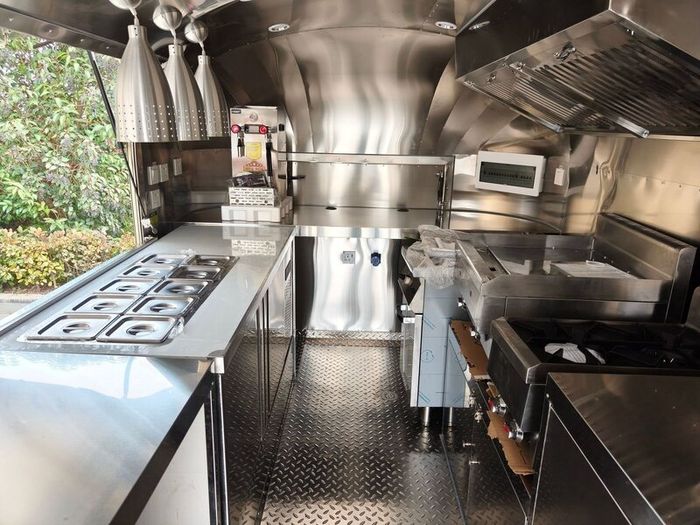 New Fully Equipped AirStream Food Trailer