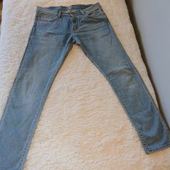 Carhartt WIP Rebellion Pant Slim Tapered Jeans - Light Wash Denim - 32x31