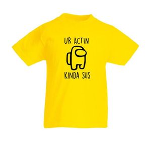 Youth Kinda Sus T Shirt Among Us Unisex