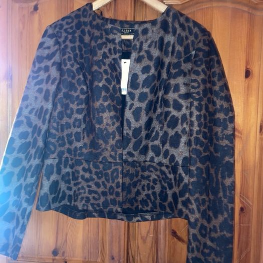 Beautiful lipsy leopard print jacket