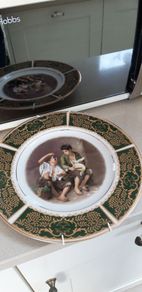 English Fine Bone China Hanging Plate