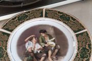 English Fine Bone China Hanging Plate