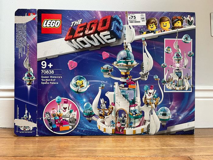 LEGO 70838 Queen Watevra's 'So-Not-Evil' Space Palace Set 100% Complete w/ Instructions & Figs