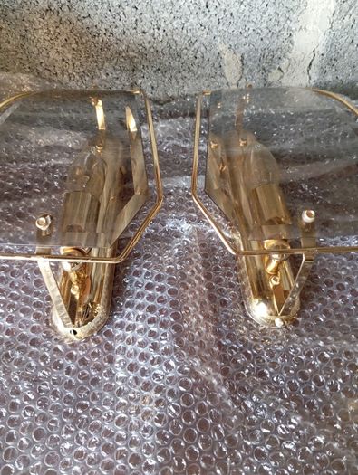 Vintage lights with matching wall lights