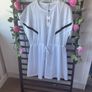 dress Bnwt Molly bracken white & black contrast dress sporty style Image 7
