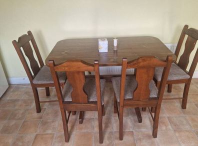Dining Table with 4 Chairs