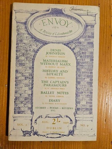 Envoy. A Review Of Literature. 1949-50. X 8. First Edition Paperback In Good Condition.  See Photos For Same.