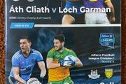 2020 Dublin v Wexford Hurling GAA Allianz League &amp; Dublin v Donegal Football GAA Allianz League Programme