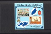 1984 Isle of Man Likes with the Falkland Islands ('Lady Elizabeth@ of Castletown) Commemorative Stamp Presentation Pack