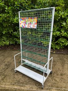 Extra Large Double Sided Shop Display Stand With Hooks - Sweets Display