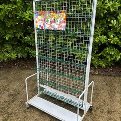 Extra Large Double Sided Shop Display Stand With Hooks - Sweets Display