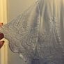Baby blue lace stretchy top size UK16/18 EU44/46 Postage included Image 3